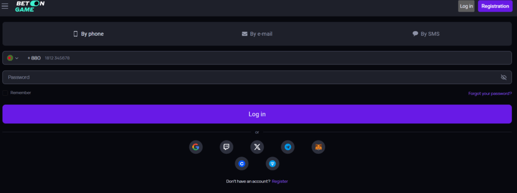 BetOnGame Login Guide